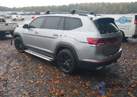 2024 Volkswagen Atlas 2.0T Se W/Technology из США, поврежденный, VIN 1V2JR2CA2RC604959